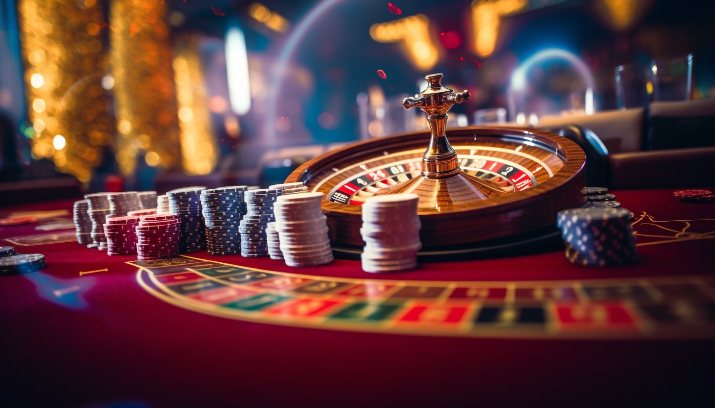 Vibrant roulette style display showing entertainment variety on 7000 bed